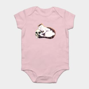 Skull Cat Baby Bodysuit